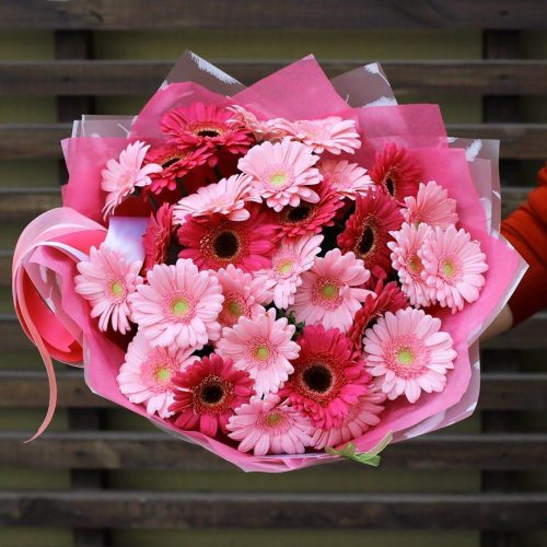 buchet gerbera